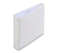 Hama - Álbum de fotos con bolsillo y zona de Memo "Confetti" (200 fotos, 10 x 15 cm, 100 páginas, formato 22,5 x 22 cm, funda para tarjeta de memoria, diseño de Confeti), multicolor