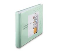 Hama | Álbum de Fotos Journey Jumbo (Álbum de Fotos de Pegar, 30x30 cm, 100 fotos, 100 páginas, Hojas Color Blanco) Dibujo ilustración