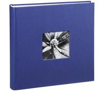 Hama Álbum de fotos para pegar y escribir 30x30 100 páginas con compartimento en portada Azul