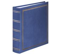 Hama Álbum de Fotos, Piel sintética, Azul, 22,5 x 22,5 cm