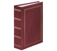 Hama Álbum de archivo Londres, para 200 fotos en formato 9x13 cm burdeos