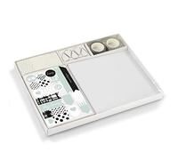 Hama | Album de fotos Scrapbook (Creativo, 18x18, 32 páginas, idea regalo, cumpleaños, bodas, navidad, aniversario) Blanco