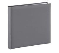 Hama Álbum jumbo Fine Art, 30x30 cm, 80 páginas blancas gris