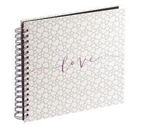 Hama Álbum En Espiral, Impresión Laminada, Páginas Negras, Universal