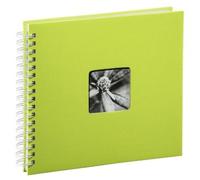 Hama Álbum espiral Fine Art, 28 x 24 cm, 50 páginas blancas Kiwi