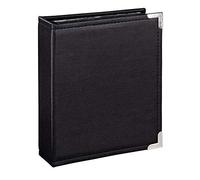 Hama | Álbum para fotos de 9 x 13 cm (Álbum fotografía con 100 páginas y capacidad de hasta 200 fotos, fundas individuales) Negro