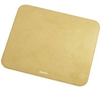 Hama - Alfombrilla de ratón para Ordenador Velvet (Superficie Suave, Base de Goma, para ratón rústico, poliéster, 22 x 0,2 x 18 cm)