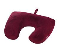 Hama Almohada Cervical 2 en 1 de microperlas de Viaje, Frutas del Bosque, 33 x 36 x 9,5 cm
