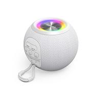 Hama | Altavoz Bluetooth (Altavoces inalámbricos 5W Potencia, iluminación led, 10H música, USB-C, conexión Jack 3.5mm) Blanco