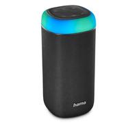 Hama | Altavoz Bluetooth Inalámbrico Portátil 30W TWS (Potente con Sonido Estéreo, Luces LED Sync, Manos Libres y Protección contra Salpicaduras IPX4) | Negro