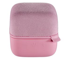 Hama - Altavoz Bluetooth® Mobile Cube (Bluetooth de 10 Metros, Ranura MicroSD, 3h de Carga para 6h a 8h de autonomía, 3,7 V, batería de polímero de Litio), Color Rosa
