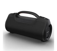 Hama Altavoz móvil inalámbrico IPX6, estéreo, Bluetooth 5.0, portátil, 60 W, Manos Libres, batería Duradera, para Fiestas, batería Externa integrada, Mini Jack de 3,5 mm, AUX, Color Negro