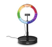 Hama Anillo de luz LED RGB Spotlight FoldUp RGB 259.1 cm, Juego de Smartphone, Plegable