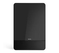 HAMA | Antena Interior Pro (para Dab+, Dab, DVB-T2, FM Activa, Ganancia automática, recepción de Radio analógica (FM), Ganancia de señal Ajustable, Posicionamiento versátil) Color Negro