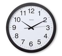 Hama Aruba Reloj de cuarzo Círculo Negro, Blanco