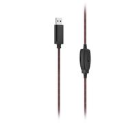 Hama - Auricular para PC Office HS-USB400 V2, estéreo, negro