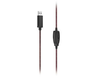 Hama - Auricular para PC Office HS-USB400 V2, estéreo, negro