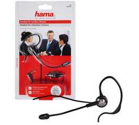 Hama Auriculares 2,5mm Clavija para Dect Teléfono Panasonic Audioline Philips