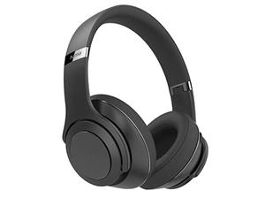Hama | Auriculares Bluetooth 2 en 1 con Altavoz Integrado. (Cascos de Diadema Plegables, Sonido EQ, Manos Libres con micrófono, Over-Ear con Carga USB-C) Negro.