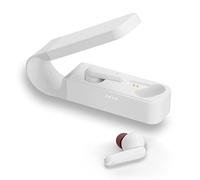 Hama | Auriculares Bluetooth (6h de música, True Wireless, Micrófono Integrado, Sensor táctil, Compatible con Siri y Google Assistant), Color Blanco