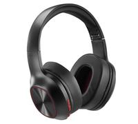 Hama | Auriculares Bluetooth Over-Ear (Cascos inalámbricos Diadema Bajos potentes Bass Boost 60h batería Carga rápida Plegables micrófono Manos Libres música pc TV móvil ergonómicos Ligeros) Negro