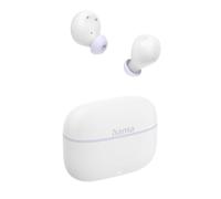Hama | Auriculares Bluetooth para móvil con Estuche de Carga - Blanco | Cascos inalámbricos pequeños, Auriculares sin Cables con micrófono, Control táctil para música y Llamadas