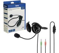 Hama Auriculares De Cuello Nackenbügel 2X 3,5Mm Estéreo PC Con Micrófono