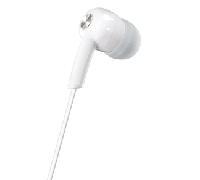 HAMA Auriculares Gloss In-Ear Negro Jack 3,5 Blancos 184132