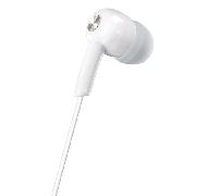 HAMA Auriculares Gloss In-Ear Negro Jack 3,5 Blancos