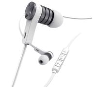 Hama Auriculares In-Ear 3,5 mm Alu Plata Micrófono Control Remoto 1,2 m