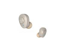 Hama | Auriculares inalambricos Bluetooth (Cascos Bluetooth 4h de música, Ligeros, 16 Horas de craga con la Caja, USB-C) Beige/Nude