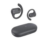 Hama | Auriculares inalámbricos de oído Abierto OWS con Bluetooth 5.3. (Cascos Open Ear True Wireless, Control táctil, 30h autonomía con Estuche, micrófono Integrado, protección IPX4) Negro