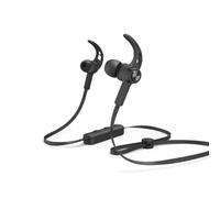 Hama | Auriculares Inalámbricos, Freedom Run (Auricular Bluetooth con micrófono, 6 Horas de autonomía, Control de Voz, Ideal para Hacer Deporte, Carrera, Bicicleta, Gimnasio) Color Negro