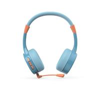 Hama | Auriculares inalámbricos para niños (Cascos Bluetooth con limitador de Volumen, micrófono, Flexibles, Ajustables, hasta 40h música) Azul