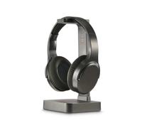 Hama | Auriculares inalámbricos para TV, Bluetooth y 2.4GHz - Negro | Cascos Over-Ear con estación de carga | Audífonos Bluetooth y 2.4 GHz | Manos libres