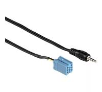Hama Aux En Cable Adaptador Mini-Iso De 3,5mm Pestillo para Becker Blaupunkt VDO