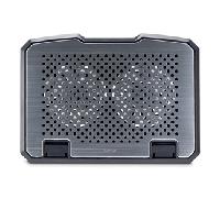 Hama Base refrigeradora para portátil Aluminium Negro 00126807