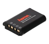 Hama Batería de Ion de Litio DP 460" para Sony NP-BX1 (Ion de Litio, 1090 mAh, para Sony NP-BX1, NP-BX1/M8 y Sony Cyber-Shot DSC-RX100, DSC-RX100 II, DSC-RX100M II, HDR-CX405), Color Negro