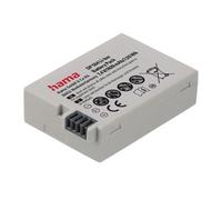 Hama Batería de Ion de Litio DP 554" para Canon LP-E8 (Ion de Litio, 1020 mAh, batería para Canon EOS 550D, EOS 700D, EOS 600D, EOS 650D, Rebel T2i T3i T4i T5i, Kiss X4 X5 X6i X7i), Color Gris