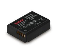 Hama Batería de Ion de Litio DP 396" para Canon LP-E10 (Ion de Litio, 950 mAh, para Canon EOS 1100D, 1200D, 1300D, 2000D, 4000D), Color Negro