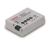Hama Batería de Ion de Litio DP 554" para Canon LP-E8 (Ion de Litio, 1020 mAh, batería para Canon EOS 550D, EOS 700D, EOS 600D, EOS 650D, Rebel T2i T3i T4i T5i, Kiss X4 X5 X6i X7i), Color Gris
