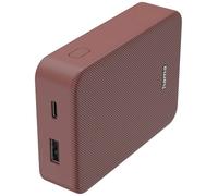 Powerbank Hama FABRIC10 Rojo 10000 mAh