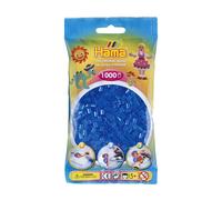 Hama Beads 1,000 Bead Refill Bag - Translucent Blue (Importación USA)
