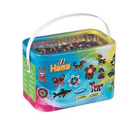 HAMA BEADS 202-67 - Cubo con 10.000 cuentas de colores Plástico [Importado Alemania] , color/modelo surtido