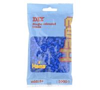 Hama Beads - Neon Blue (1000 Midi Beads) (Importación USA)
