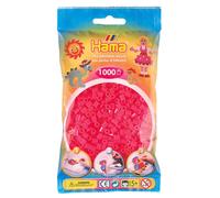 Hama Beads - Neon Pink (1000 Midi Beads) Klein (Importación USA)