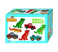 Hama Beads Small World Dinosaur and Car (Importación USA)