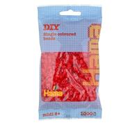 HAMA Bolsa de perlas | Aprox. 1000 cuentas midi fusibles para manualidades y mosaicos | Perlas de fusión para niños creativos 5+ | Juego de arte y decoración | Red