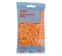 HAMA Bolsa de perlas | Aprox. 1000 cuentas midi fusibles para manualidades y mosaicos | Perlas de fusión para niños creativos 5+ | Juego de arte y decoración | Teddybear brown