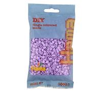 Hama Perlas fusibles Midi 1000 unidades para manualidades - Pastel lila